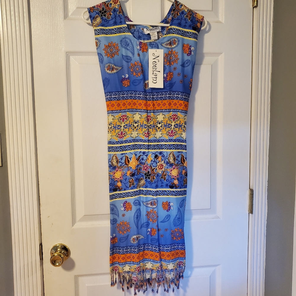 Beautiful Neelam Summer Dress - NWT adjustable